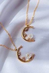 Gold-3 Gold Straight Necklace