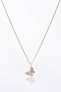 Gold-1 Gold Straight Necklace