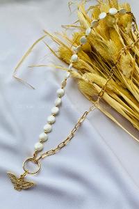 Gold Gold Straight Necklace