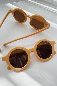 Milky Brown Bone Glasses