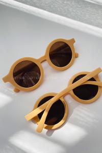 Milky Brown Bone Glasses