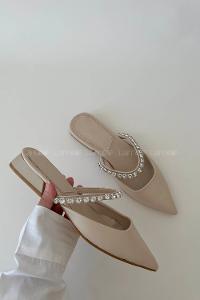 Beige Heeled Shoes