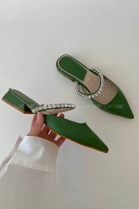 Green Heeled Shoes