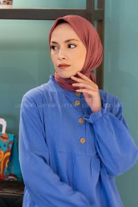 Modalamelif Bambu Eşarp Gül Kurusu