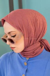 Modalamelif Bambu Eşarp Gül Kurusu