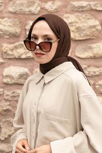 Lamelif Bambu Şal Acı Kahve