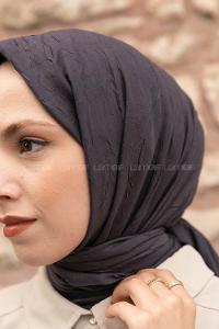 Lamelif Bambu Şal Antrasit