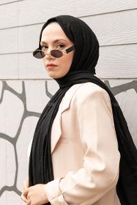 Lamelif Bambu Şal Siyah