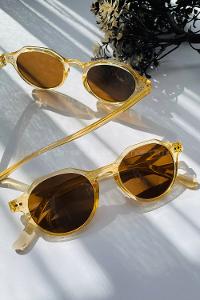 Mustard Transition Glasses