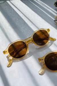 Mustard Transition Glasses