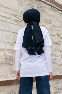 White Crew Neck Short Arm Cotton Printed T-shirt