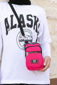 Pink With Suspenders Kumas Hand Bag Bag