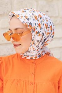 Broken Pearl Cotton Fabric Straight Shawl