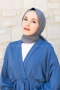 Lamelif Füme Pamuk Vual Şal