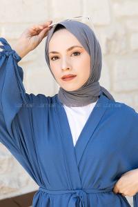 Lamelif Füme Pamuk Vual Şal