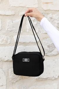 Black Without Accessories Rope Hand Bag Bag