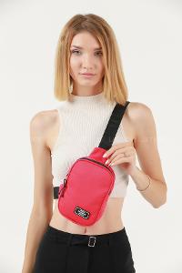 Lamelif Union Model Çapraz Çanta Pembe