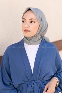 Modalamelif Pano Pamuk Esarp  Gri