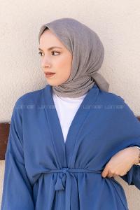 Modalamelif Pano Pamuk Esarp Koyu Gri