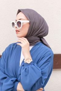 Modalamelif Pano Pamuk Koyu Vizon