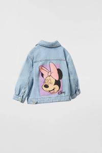 Denim Blue Shirt Collar Long Arm Denim Jacket