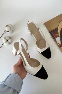 White Heeled Suede Shoes