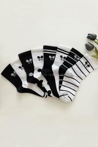 White Black Sock