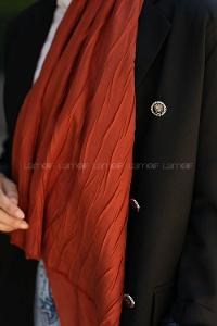 Outdoor Tile Cotton Fabric Straight Shawl