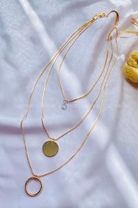 Gold Gold Drop Necklace