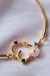 Gold-1 Without Accessories Gold Straight Wristband