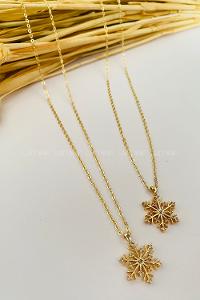Gold Gold Straight Necklace