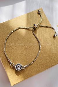 Silver Without Accessories Gold Straight Wristband