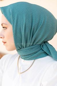 Lamelif Mio Caz Eşarp Turkuaz