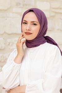 Lamelif Bambu Şal Erik Moru