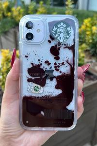 Lamelif Starbucks Espresso Kılıf Iphone 11