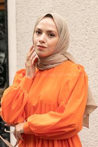 Lamelif Mio Caz Şal Bej