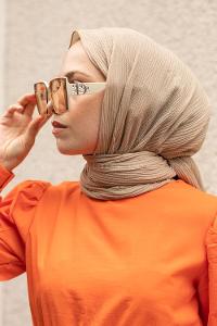 Lamelif Mio Caz Şal Bej