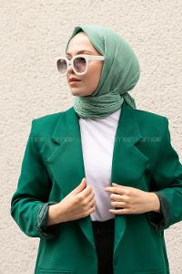 Lamelif Mio Caz Şal Çağla Yeşili