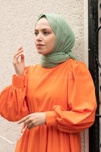 Lamelif Mio Caz Şal Yaprak Yeşili