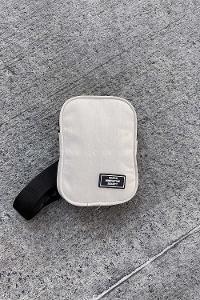 Cream Buckle Skin Hand Bag Bag