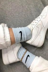 Lamelif Bebe Mavisi Spor Çorap