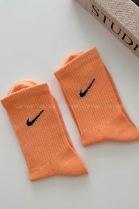 Lamelif Turuncu Spor Çorap