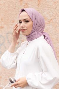 Lamelif Bambu Şal Lila