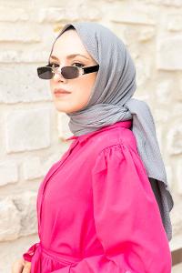 Modalamelif Mio Caz Şal Gri