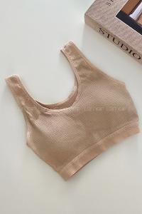 Lamelif Kare Yaka Pedli Sporcu Sütyen