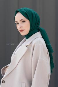 Lamelif Bambu Şal Zümrüt