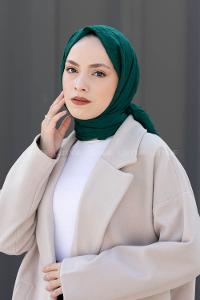 Lamelif Bambu Şal Zümrüt