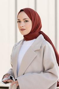 Copper Cotton Fabric Viscose Fabric Straight Shawl