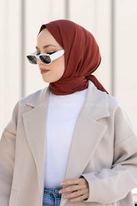 Copper Cotton Fabric Viscose Fabric Straight Shawl