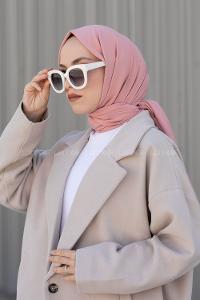 Powder Cotton Fabric Viscose Fabric Straight Shawl